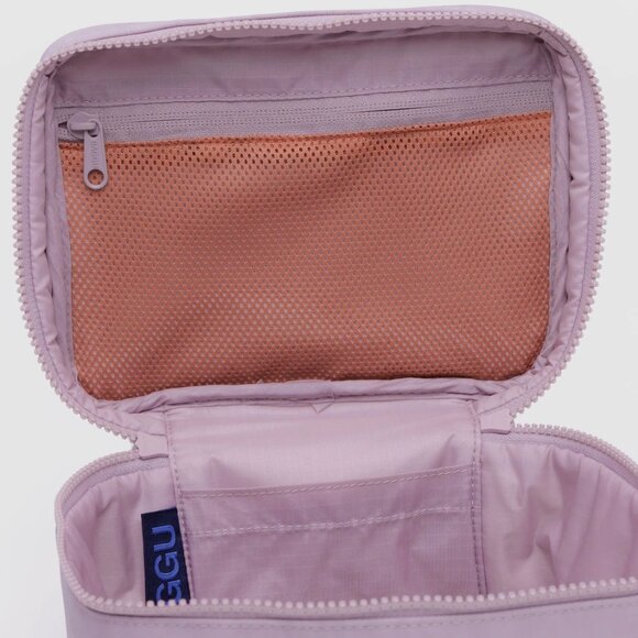 NEW WITHOUT TAGS - Baggu Large Cosmetic Case, Dusty Pink - Picture 3 of 4